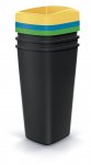 Odpadkový koš COMPACTA Q DROP SET, 3x25l