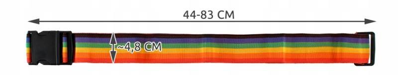 ISO 5708 Pás na zavazadla 44-83 cm