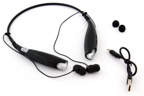 APT HBS-730 Športové bluetooth slúchadlá čierna