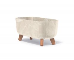 Kvetináč GRACIA CASE BETON EFFECT 39cm pieskový
