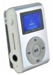 ISO 6610 MP3 MINI přehrávač - stříbrná