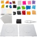 Kruzzel 21207 Zažehlovací korálky sada 6500 ks + šablony