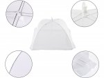 Verk 01855 Moskytiéra na potraviny 40 x 24,5 cm biela, 2 ks