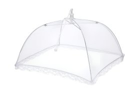 Verk 01855 Moskytiéra na potraviny 40 x 24,5 cm bílá, 2 ks