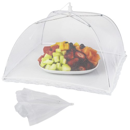 Verk 01855 Moskytiéra na potraviny 40 x 24,5 cm biela, 2 ks