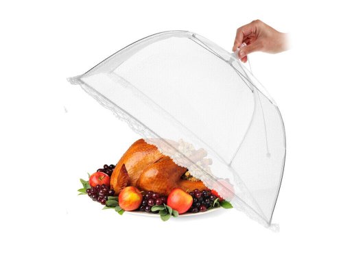Verk 01855 Moskytiéra na potraviny 40 x 24,5 cm biela, 2 ks