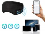Verk 24343 Bluetooth maska ​​na spanie s možnosťou počúvania hudby čierna