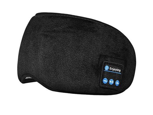 Verk 24343 Bluetooth maska ​​na spanie s možnosťou počúvania hudby čierna