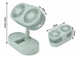 Verk 16027 Stolný USB ventilátor ružový