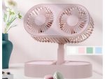 Verk 16027 Stolný USB ventilátor ružový