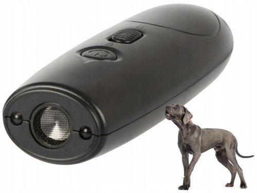 Verk 24309 Ultrazvukový odpuzovač psů černý
