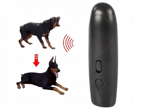 Verk 24309 Ultrazvukový odpuzovač psů černý