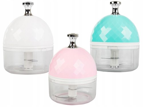 Verk 07135 Elektrický sekáček na česnek a zeleninu 150 ml růžový