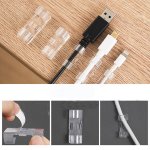 APT AG702D Organizér na káble 20 ks čierny