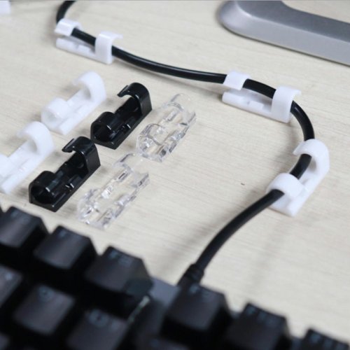 APT AG702D Organizér na káble 20 ks čierny