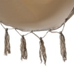 Gardlov 20938 Brazílske závesné hojdacie kreslo 130 x 97 cm béžové