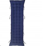 APT AG690A Podsedák na zahradní lehátko 160 x 50 cm modrý