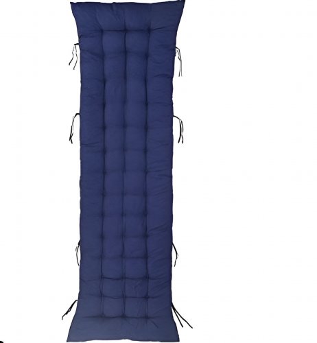 APT AG690A Podsedák na zahradní lehátko 160 x 50 cm modrý