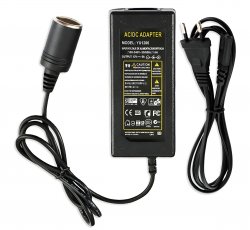 APT PT12 Univerzálny napájací adaptér 230V na 12V autozásuvka 80W 6A