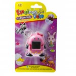 KIK Elektronická hračka Tamagotchi 168 v 1 ružová