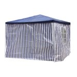 Lex MC3617 Bočnice pre stany 3 x 3 m, 2 ks modrobiela