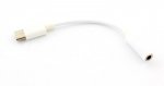 APT AK291A Adaptér 3,5mm jack-Type C, bílý 