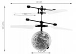 ISO 6241 Lietajúce RC Disco guľa vrtuľník