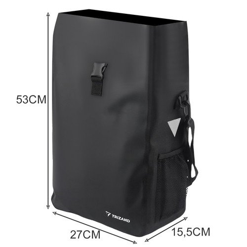 Trizand 21203 Brašna na kolo černá