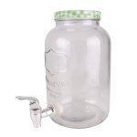 Lex Nádoba na limonádu, skleněná, s kohoutkem, 3,5 l