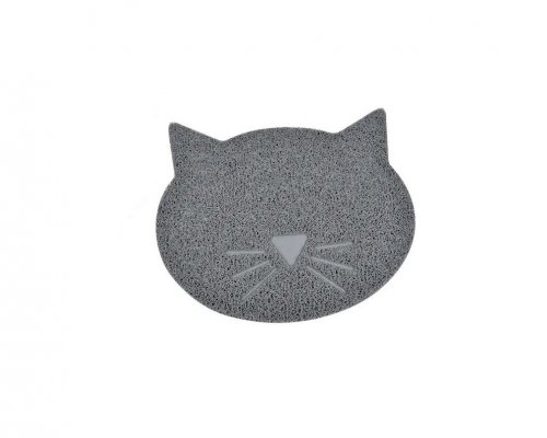 Nuxie Podložka pod misku pre domácich miláčikov 43 x 38 cm šedá