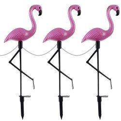 Gardlov 21151 Zahradní solární lampa plameňák 3 ks