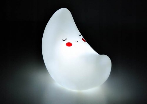 ISO 6341 Noční světýlko LED Měsíček bílá