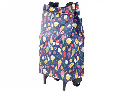 Verk 24135 Nákupní taška na kolečkách 20 L oranžová