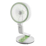 Verk Bezdrôtový skladací ventilátor s LED lampičkou modrobiela