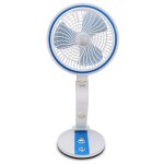 Verk Bezdrátový skládací ventilátor s LED lampičkou modrobílá