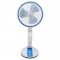 Verk Bezdrôtový skladací ventilátor s LED lampičkou modrobiela