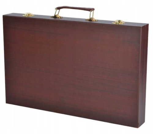 ISO 6072 Sada v dřevěném kufříku pro malé malíře 81 ks