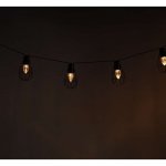 KIK KX4971 Světelný řetěz solární girlanda 10 LED, 3,8 m