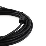 ISO Premium USB kabel prodlužovací A-A, 2xstíněný 5m, černý