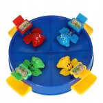 KIK KX4898 Rodinná hra Hungry Frogs, modrá