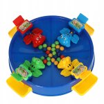 KIK KX4898 Rodinná hra Hungry Frogs, modrá