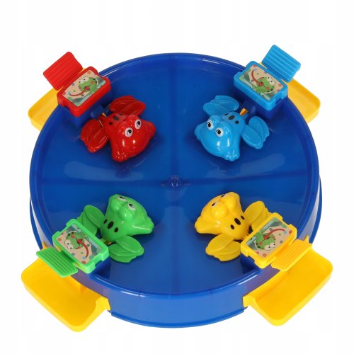 KIK KX4898 Rodinná hra Hungry Frogs, modrá