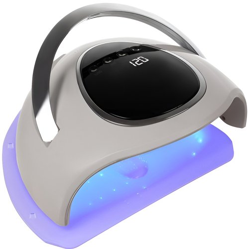 Beautylushh 21253 UV Lampa DUAL LED 72W, 48 LED bieločierna