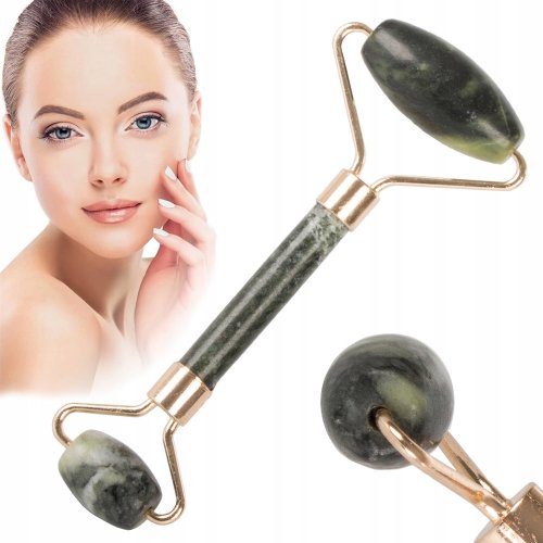 Verk 24366 Masážny valček na tvár Jade Roller biela
