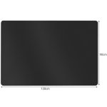 Ruhhy 21792 Ochranná podložka pod křesla a židle PC 130 x 90 cm černá
