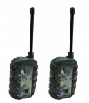 ISO 6499 Vysílačky walkie-talkie plast na baterie 3ks
