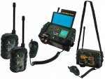 ISO 6499 Vysílačky walkie-talkie plast na baterie 3ks