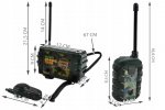 ISO 6499 Vysílačky walkie-talkie plast na baterie 3ks