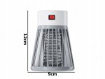 Verk 01867 UV Lampa proti hmyzu 1W, 110-220V modrá