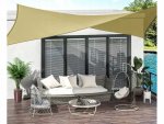Verk 01887 Plachta proti slnku 4 x 3 m béžová